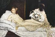 Jean Auguste Dominique Ingres Edouard Manet Olympia (mk04) Spain oil painting reproduction
